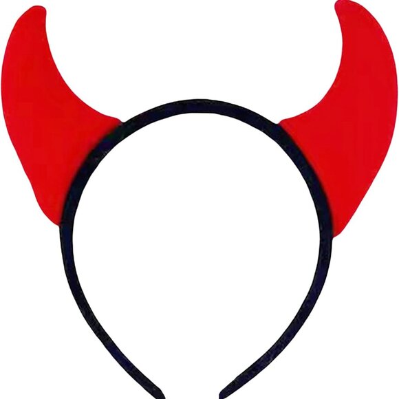 Accessories | Devil Horns Headband Halloween Cosplay Costume ...